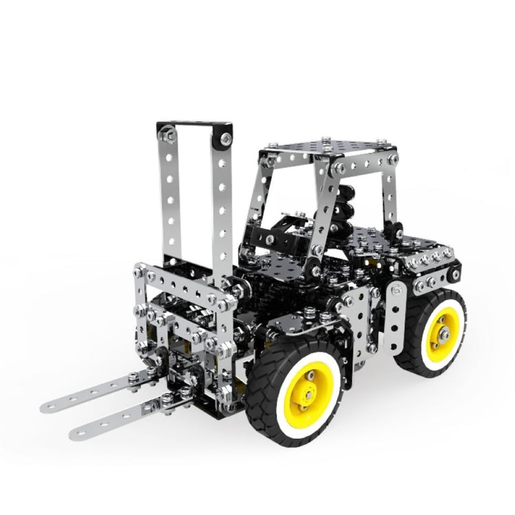 Carretilla elevadora manual con engranaje de acero inoxidable, 589 Uds., conjunto de juguetes educativos de bloques de construcción DIY para MoFun SW-030