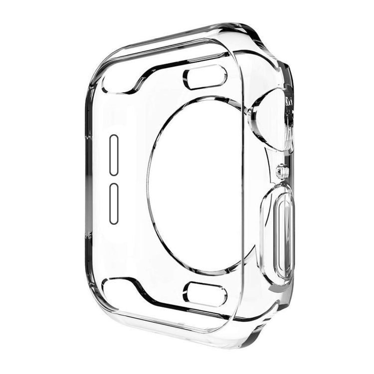 ENKAY Hat-Prince 2 en 1 Carcasa protectora semirrevestida de TPU + Protector de pantalla HD curvo con curvatura por calor PET de pantalla completa 3D para Apple Watch Series 4 44 mm, F Apple Watch Series 6 / 5 / 4 / SE 3 / SE 2 / SE 1 44mm